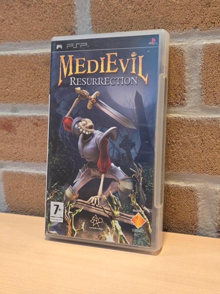 MediEvil Resurrection - Sony PlayStation Portable, Spelcomputers en Games, Games | Sony PlayStation Portable, Gebruikt, Avontuur en Actie