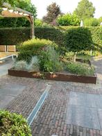Corten stalen plantenbak 300 x 250 x 35 cm (demonteerbaar), Tuin en Terras, Bloembakken en Plantenbakken, Ophalen, Zo goed als nieuw