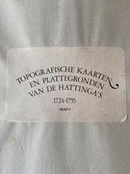 Topografische kaarten handgekleurd Hattinga’s in nieuwstaat!, Ophalen of Verzenden