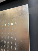 Nieuw Qlocktwo Woordklok Platinum Klok 45x45 Design, Huis en Inrichting, Woonaccessoires | Klokken, ., Nieuw, Ophalen of Verzenden