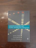 Understanding and Using Advanced Statistics, Boeken, Ophalen of Verzenden, Zo goed als nieuw, Gamma, Jermy Foster, Emaa Barkus