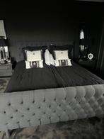 GECAPITONEERD  LUXE BED, Ophalen, Landelijk chique, 210 cm, Tweepersoons