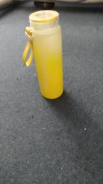 Waterfles glas geel, Ophalen of Verzenden, Nieuw