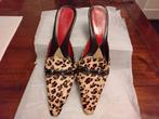 Muiltjes  schoenen tijger  print, Kleding | Dames, Overige Dameskleding, Ophalen of Verzenden, Zo goed als nieuw