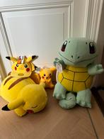 Set pokémon knuffels en pikachu pet, Kinderen en Baby's, Speelgoed | Knuffels en Pluche, Ophalen, Zo goed als nieuw, Overige typen