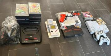 ️ Retro Game Collectie – NES, Sega, PlayStation & Game Boy beschikbaar voor biedingen