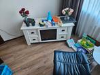 TV Kastje met Sfeerhaard, Huis en Inrichting, Kasten | Televisiemeubels, Ophalen, Overige materialen, Gebruikt, 100 tot 150 cm