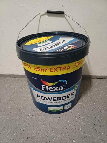 Flexa Powerdek gebroken Wit (RAL9010) - 12,5L beschikbaar voor biedingen