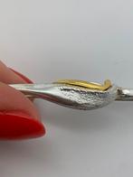 T390 Prachtige zilveren broche Bijou Jeunesse, Sieraden, Tassen en Uiterlijk, 4 tot 7 cm, Ophalen of Verzenden, X, Goud