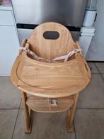 Houten baby eetstoel, Kinderen en Baby's, Ophalen, Gebruikt, Overige typen, Gordel(s)