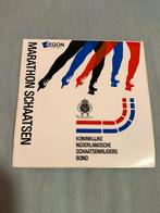Marathon Schaatsen Sticker KNSB, Ophalen of Verzenden, Zo goed als nieuw