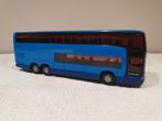 Wiking Mercedes-Benz O404 Dubbeldekker bus blauw 1:87, Ophalen of Verzenden, Gebruikt, Bus of Vrachtwagen, Wiking