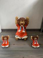 Oranje Leeuwen Decoratie - Uitstekende Staat!, Tuin en Terras, Tuinbeelden, Ophalen of Verzenden, Zo goed als nieuw, Kunststof