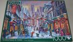 Puzzel *** CHRISTMAS IN YORK *** 1000 stukjes Falcon De Luxe, Hobby en Vrije tijd, Denksport en Puzzels, Ophalen of Verzenden