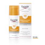 Eucerin Sun Photoaging Control Fluid SPF50 50ml, Verzenden, Nieuw, Gehele gezicht, Verzorging
