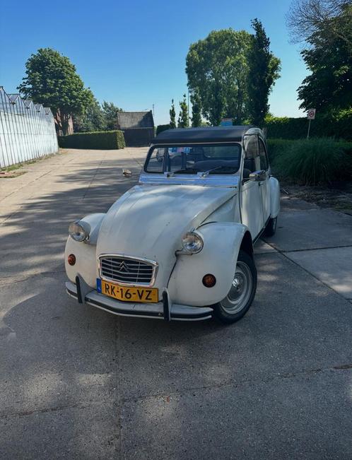 Citroën 2CV 0.6 Spec S6 1987 Wit, Auto's, Citroën, Particulier, 2CV, Benzine, Hatchback, Handgeschakeld, Origineel Nederlands