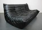 Ligne Roset Togo 3-zits, zwart leer, Nieuw, Leer, Ophalen