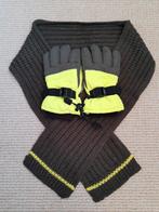Gebreide sjaal + warme handschoenen, 134 t/m 140, Setje, Ophalen of Verzenden, Zo goed als nieuw