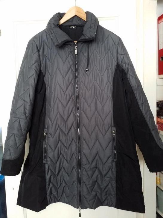 Winterjas DFVV maat 44, Kleding | Dames, Jassen | Winter, Zo goed als nieuw, Maat 42/44 (L), Grijs, Ophalen of Verzenden
