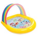 Intex zwembad regenboog - 147 x 130 x 86 cm, Ophalen of Verzenden, Zo goed als nieuw