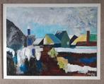 uniek schilderij (54 x 69 cm), gemaakt door D. Homkes, Ophalen of Verzenden