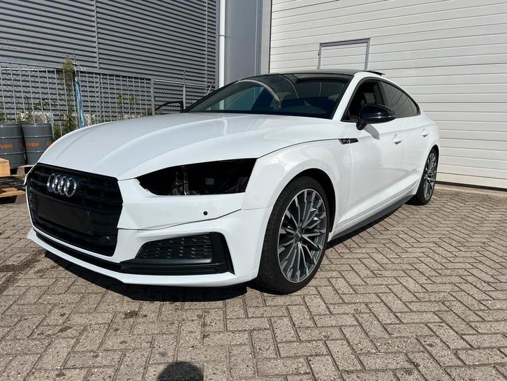 Audi A5 TFSI S-line, Auto diversen, Schadeauto's, Audi, Automaat, Benzine, Wit, Ophalen
