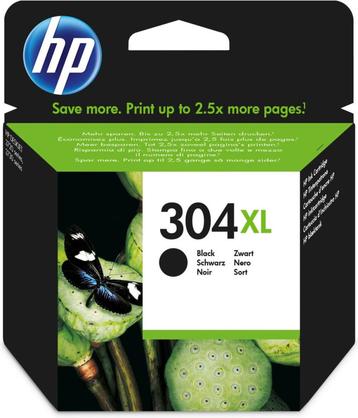 HP 304XL - Inktcartridge - Zwart beschikbaar voor biedingen
