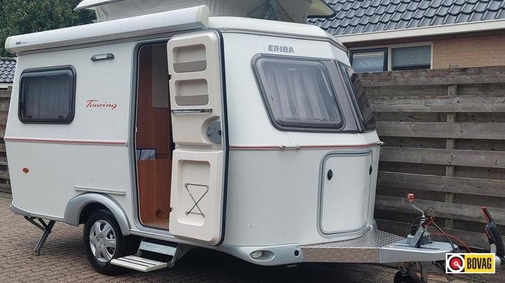 Eriba Touring 310 Thule luifel + voortent !, Caravans en Kamperen, Caravans, Bedrijf, tot en met 3, 500 - 750 kg, Standaardzit