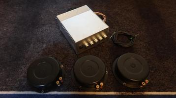 Reckhorn A2.1 Amplifier met 3 Budkickers beschikbaar voor biedingen
