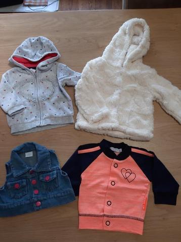 Vestjes en jasjes ook nieuwe mt 62/68 beschikbaar voor biedingen