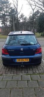 Peugeot 307 1.6 16V XR 5DR 2001 Blauw, Auto's, Voorwielaandrijving, Beige, 4 cilinders, Blauw