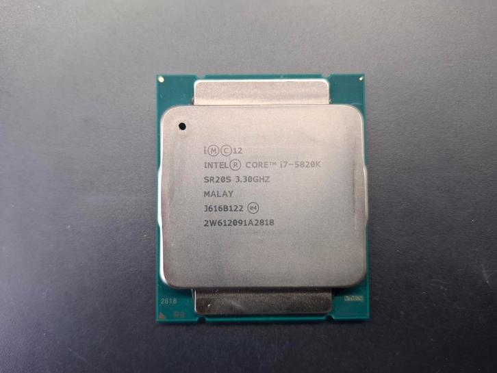 Intel Core i7-5820K 3.30GHz CPU - Getest, Computers en Software, Processors, Ophalen of Verzenden