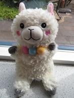 Handpop Alpaca of Lama schaap merk Sunkid meet ca 28 cm, Ophalen of Verzenden, Zo goed als nieuw, Overige typen