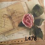 OPRUIMING servetten decoupage – vintage brief L478 – 14x, Nieuw, Materiaal, Verzenden