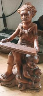 Handgesneden Javaans beeld. (Sanskriet), Ophalen of Verzenden