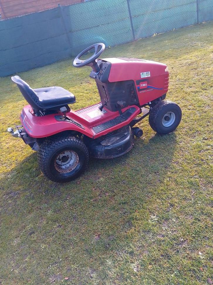 Toro Wheel Horse Zitmaaier..16 pk, Tuin en Terras, Zitmaaiers, Gebruikt, 90 tot 120 cm, Elektrische starter, Ophalen of Verzenden