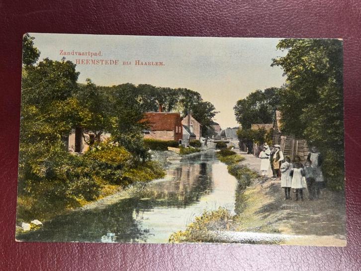 Oude ansichtkaart Heemstede bij Haarlem Zandvaartpad, Verzamelen, Ansichtkaarten | Nederland, Gelopen, Noord-Holland, Voor 1920