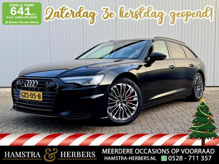 Audi A6 Avant 55 TFSI e quattro Competition S-Line zwart, Auto's, Audi, Bedrijf, Te koop, A6, 4x4, ABS, Achteruitrijcamera, Adaptive Cruise Control