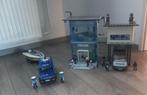 Politiebureau, ME bus, transporter met boot, Kinderen en Baby's, Speelgoed | Playmobil, Ophalen, Zo goed als nieuw