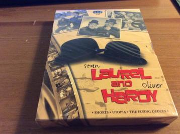 Laurel and Hardy. 3-dvd box. nieuw beschikbaar voor biedingen