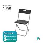 Klapstoel / Stoelen te huur (HUREN), Ophalen of Verzenden, Overige