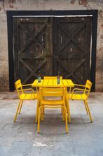 Retro rasa tafel | binnen- buitengebruik ( grote voorraad), Tuin en Terras, Ophalen of Verzenden, Nieuw, Rechthoekig, Metaal