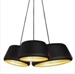 Tommy Hanglamp Zwart/Goud - Peter Kos Design, Ophalen of Verzenden, Zo goed als nieuw, Metaal, Minder dan 50 cm