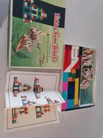 Vintage, combi, Visspel en Blokkendoos, Ophalen, Gebruikt