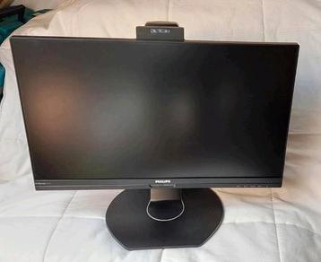 Philips 24" LCD-monitor met USB-C-dock en webcam 241B7QUBHEB beschikbaar voor biedingen