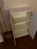 Witte kast met deuren en planken, Antiek en Kunst, Ophalen