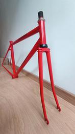Baan frame, fixed gear, Omnium De Adelaar, Ophalen of Verzenden, Zo goed als nieuw, Racefiets, Frame