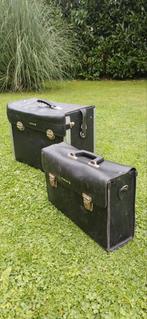 kleine leren Parat gereedschapskoffer, Doe-het-zelf en Verbouw, Gereedschapskisten, Ophalen of Verzenden