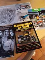 folders + boek kawasaki oldtimers, Boeken, Ophalen of Verzenden, Zo goed als nieuw