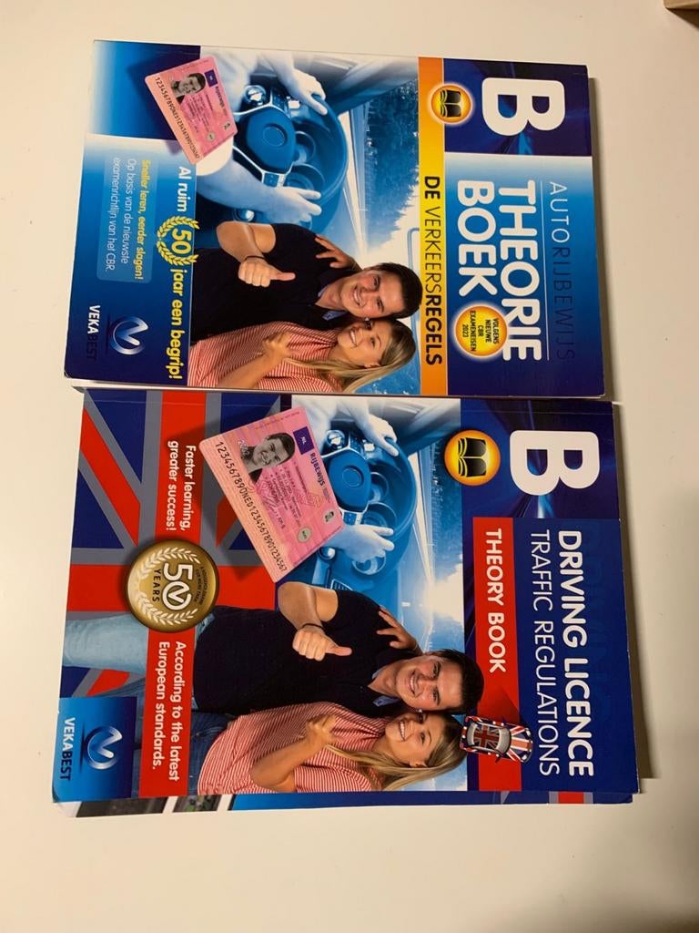 Auto theorie Engels en Nederlands, Ophalen of Verzenden, Zo goed als nieuw, Algemeen